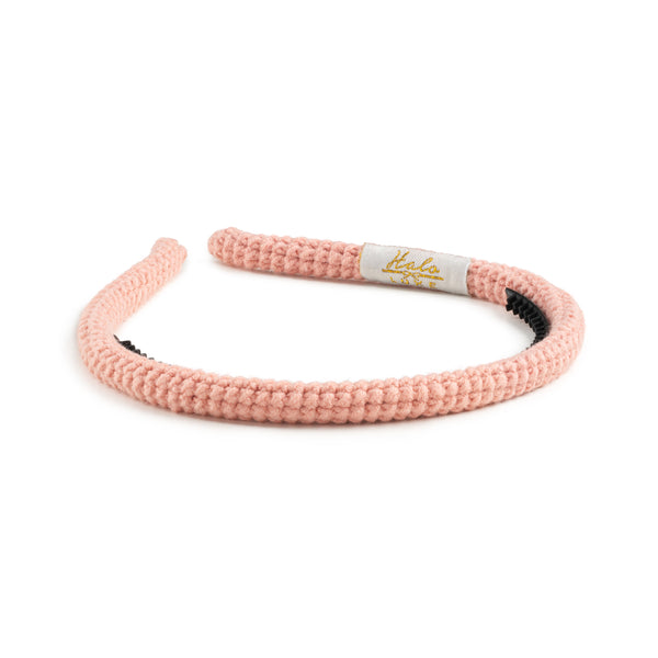 Halo Luxe Juliana Textured Knit Headband - Ballet Slipper