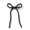 Halo Luxe Juliana Textured Knit Long Tail Clip - Black