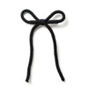 Halo Luxe Juliana Textured Knit Long Tail Clip - Black