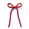 Halo Luxe Juliana Textured Knit Long Tail Clip - Red