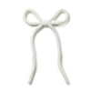 Halo Luxe Juliana Textured Knit Long Tail Clip - Ecru