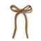 Halo Luxe Juliana Textured Knit Long Tail Clip - Brown
