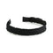 Halo Luxe Mae Lattice Lace Headband - Black
