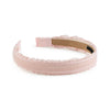 Halo Luxe Mae Lattice Lace Headband -Pastel Pink