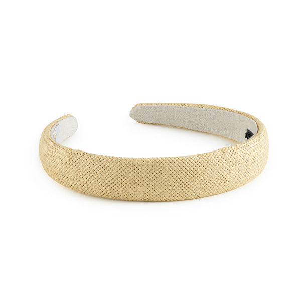 Halo Luxe Tabitha Luxe Linen Headband - Butter Yellow