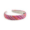 Halo Luxe Tabitha Luxe Linen Headband - Fuchsia Multi