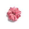 Halo Luxe Marshmallow Signature Bow Logo Scrunchie - Flamingo Pink
