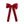 Load image into Gallery viewer, Red velvet bow clip on a white background
