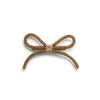 Halo Luxe Sprinkle Pearl Bow Clip - Gold