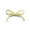 Halo Luxe Sprinkle Pearl Bow Clip - Lemon