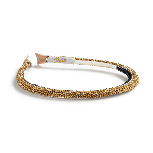 Halo Luxe Sprinkle Pearl Headband - Gold