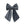 Load image into Gallery viewer, Gray bow with white polka dots on a white background

