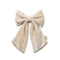 Halo Luxe Vivienne Studded Velvet Medium Hair Clip - Ivory