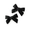 Halo Luxe Vivienne Studded Velvet Double Clip Set - Black