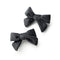 Halo Luxe Vivienne Studded Velvet Double Clip Set - Gray