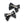 Load image into Gallery viewer, Two gray hair bows with metal clips on a white background
