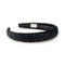 Halo Luxe Vivienne Studded Velvet Headband - Black