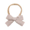 Halo Luxe Abigail Luxe Corduroy Baby Headband - Ecru