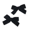 Halo Luxe Abigail Luxe Corduroy Double Clip Set - Black
