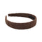 Halo Luxe Abigail Luxe Corduroy Headband - Brown