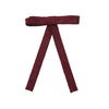 Halo Luxe Abigail Luxe Corduroy Longtail Clip - Wine