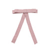 Halo Luxe Abigail Luxe Corduroy Longtail Clip - Dusty Pink