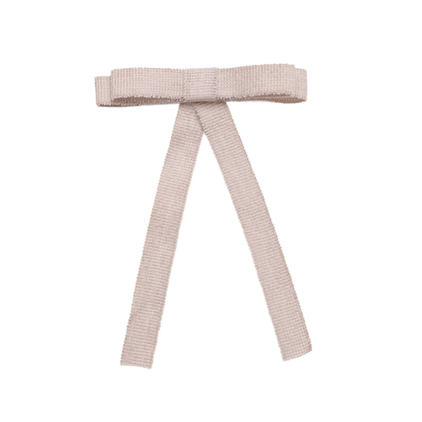 Halo Luxe Abigail Luxe Corduroy Longtail Clip - Ecru