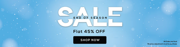 End of Season Sale Flat 45% OFF 