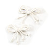 Halo Luxe Bea Braided Rope Double Clip Set - Ivory