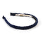 Halo Luxe Bea Braided Rope Headband - Navy Blue