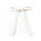 Halo Luxe Bea Braided Rope Bow Hair Clip - Ivory