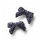 Halo Luxe Clara Tweed Double Clip Set - Eggplant
