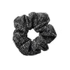 Halo Luxe Clara Tweed Scrunchie - Black