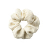 Halo Luxe Clara Tweed Scrunchie - Ecru