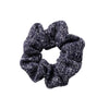 Halo Luxe Clara Tweed Scrunchie - Eggplant