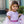 Load image into Gallery viewer, Halo Luxe Clara Tweed Double Clip Set - Lavender
