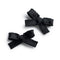 Halo Luxe Dahlia Deconstructed Grosgrain Ribbon Double Clip Set - Black