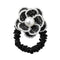 Halo Luxe Estella Tweed Pearl Trimmed Pony - Black