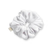 Halo Luxe Terry Scrunchie - White