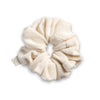 Halo Luxe Terry Scrunchie - Ivory