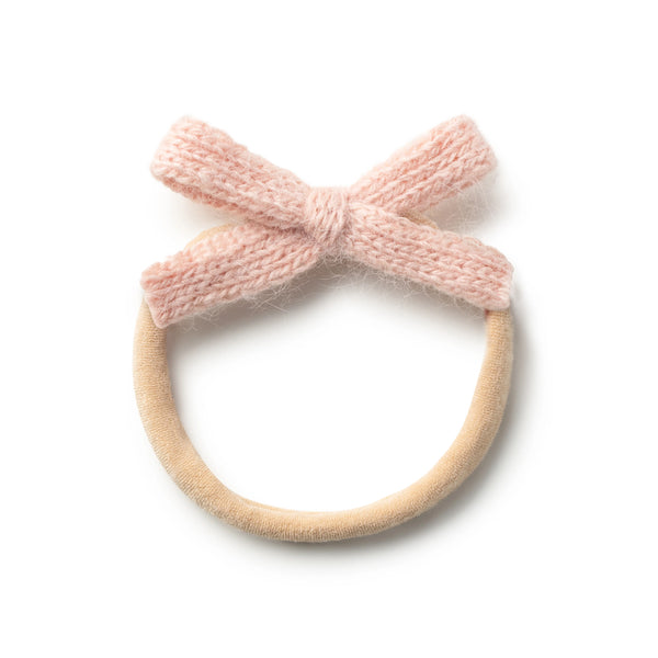 Halo Luxe Avery Ribbed Knit Baby Band - Ballet Slipper