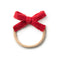 Halo Luxe Avery Ribbed Knit Baby Band - Red