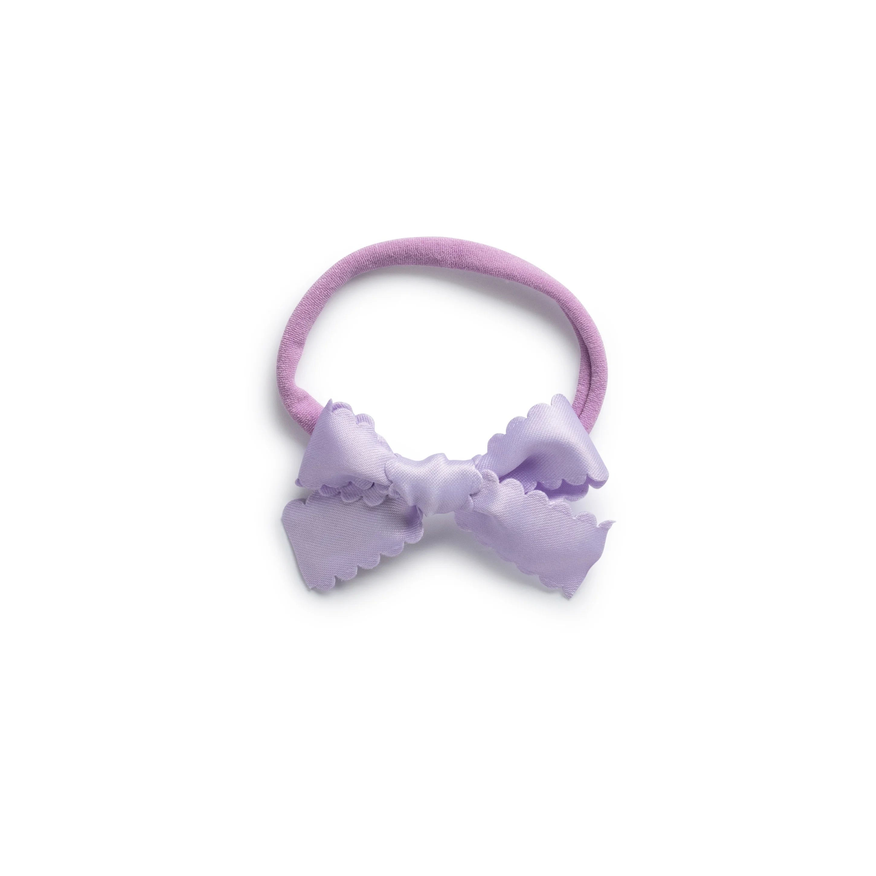Baby Headbands Satin Headband Lavender Halo Luxe