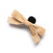 Halo Luxe Laura Velvet Bow Large Claw Clip - Oatmeal