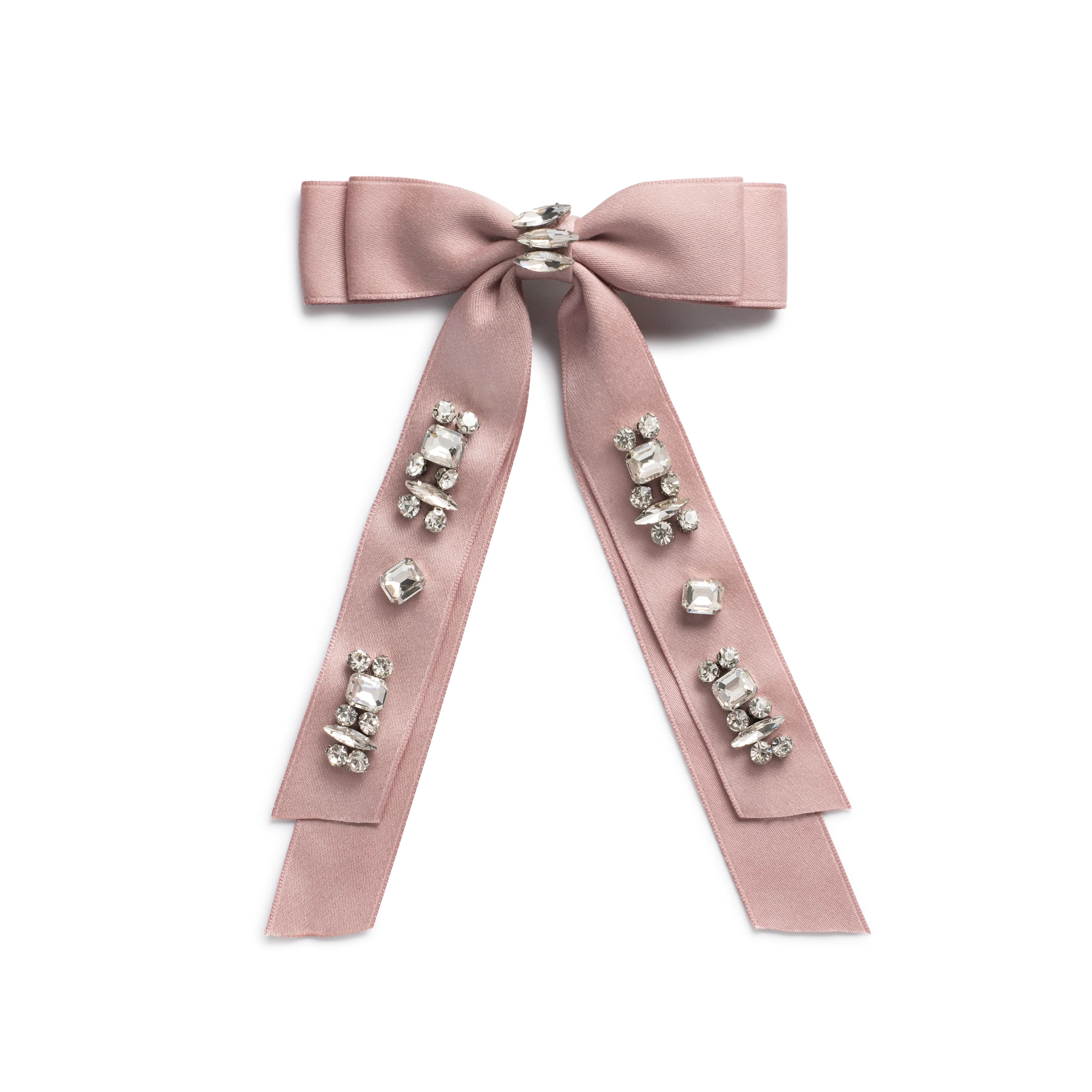 アクセサリー herlipto Rose Satin Clip pink Rose Satin Clip