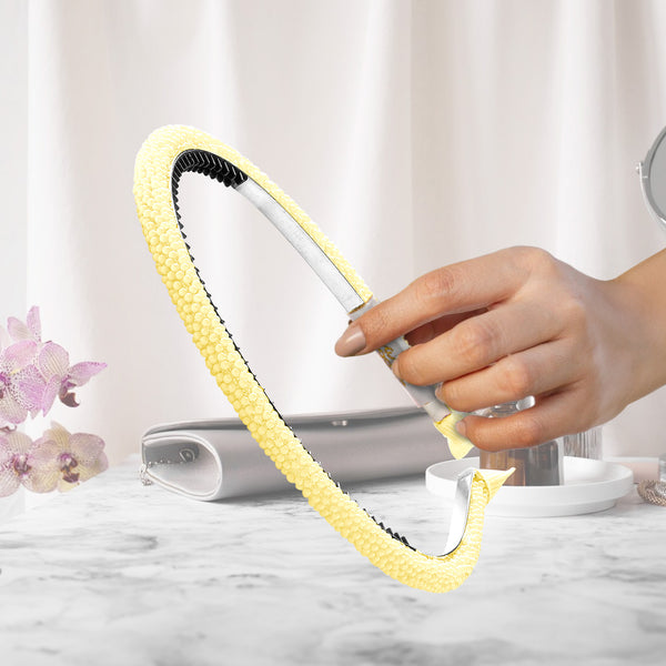 Halo Luxe Sprinkle Pearl Headband - Lemon