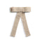 Halo Luxe Sweetie Linen Fringe Bow Clip - Linen