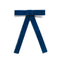 Halo Luxe Taffy Patent Leather Bow Clip - Navy