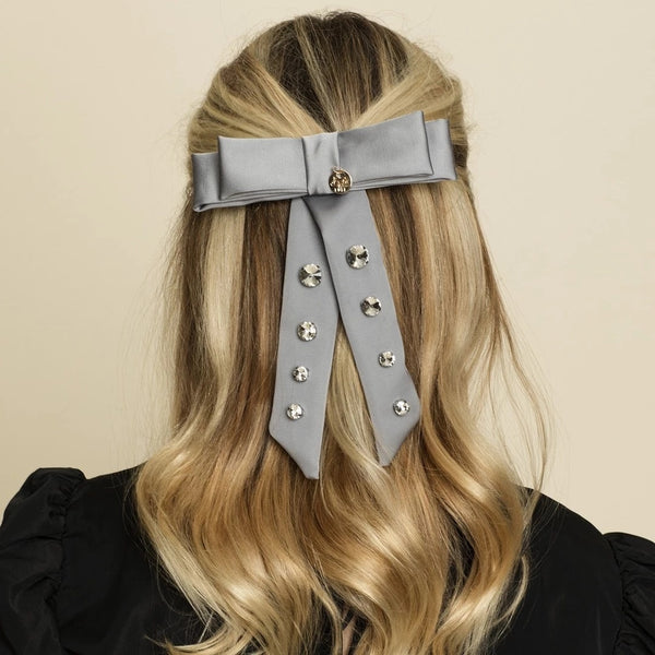 Halo Luxe Isabella Embellished Clip - Cloud
