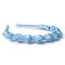 Halo Luxe Darla Rose Satin Headband - Dusty Blue